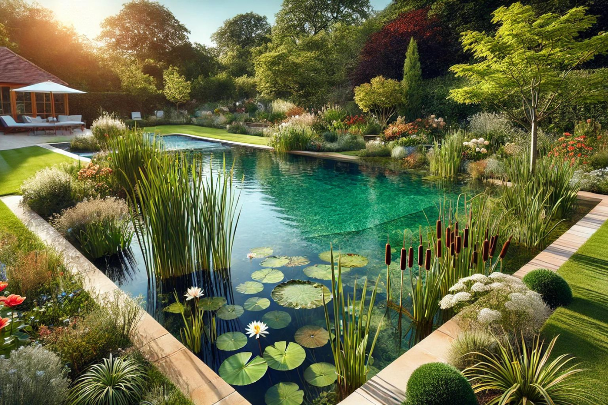 Swimming Ponds: Construction, Key Plants, Principles, Advantages, and Benefits